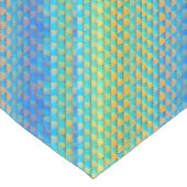 Nappe Motif numérique tissé Abstrait coloré (Angle)