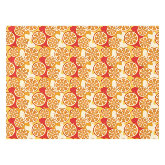 Nappe motif orange (Devant (Horizontal))