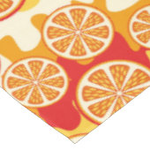 Nappe motif orange (Angle)