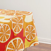 Nappe motif orange (In Situ)