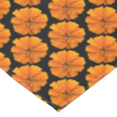 Nappe Motif orange et noir marigold (Angle)