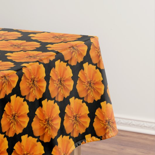 Nappe Motif orange et noir marigold (In Situ)