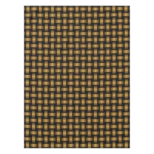 Nappe Motif orange noir (Devant)
