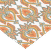 Nappe Motif Orange Paisley (Angle)