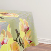 Nappe Motif Orchidées Jaunes (In Situ)