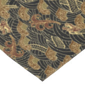 Nappe Motif oriental de dragon de mer (Angle)