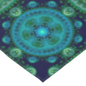 Nappe Motif oriental vert fractal (Angle)