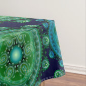 Nappe Motif oriental vert fractal (In Situ)