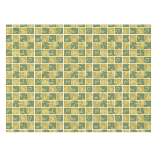 Nappe motif orienté de zoo (Devant (Horizontal))