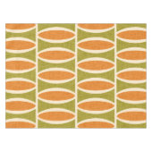 Nappe Motif ovale géométrique moderne du milieu du siècl (Devant (Horizontal))