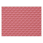 Nappe Motif Paisley, rouge foncé, rose et blanc (Devant (Horizontal))