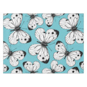 Nappe Motif papillon de choux (Devant (Horizontal))