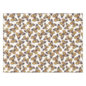 Nappe Motif papillon de femme peinte (Devant (Horizontal))