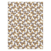 Nappe Motif papillon de femme peinte (Devant)