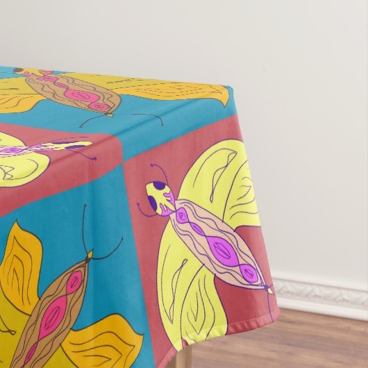 Nappe Motif papillon mignon (In Situ)