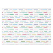 Nappe Motif pastel rayures et points (Devant (Horizontal))