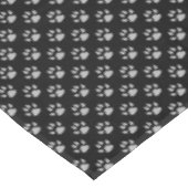 Nappe Motif Paw, Poches Grises, Paws Chiens, Paws Animau (Angle)