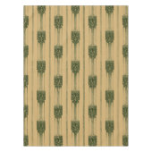 Nappe Motif Peacock Abstrait Art déco vintage (Devant)