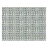 Nappe Motif peint à la main de cactus d'aquarelle (Devant (Horizontal))