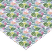 Nappe Motif peint à la main de cactus d'aquarelle (Angle)