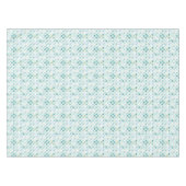 Nappe Motif peint à la main de turquoise (Devant (Horizontal))