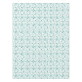 Nappe Motif peint à la main de turquoise (Devant)