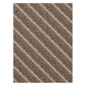 Nappe Motif photographique de peau de serpent exotique (Devant)