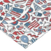 Nappe Motif pique-nique patriotique (Angle)