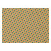 Nappe Motif pivotant - Turquoise bleu bleu orange jaune (Devant (Horizontal))