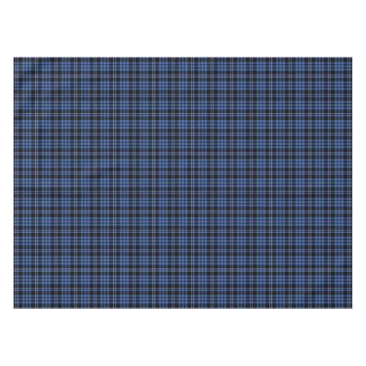 Nappe Motif Plaid classique bleu Tartan décoratif (Devant (Horizontal))