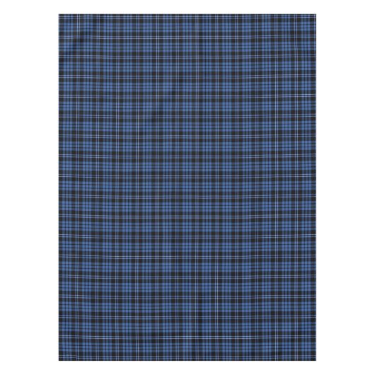 Nappe Motif Plaid classique bleu Tartan décoratif (Devant)