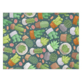 Nappe motif plante (Devant (Horizontal))