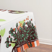 Nappe motif plante (In Situ)