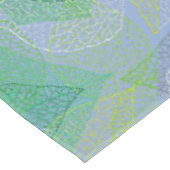 Nappe motif plante A02.b Feuille LBlue BG (Angle)