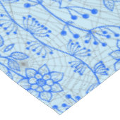 Nappe motif plante A08.b boho. lblue BG (Angle)