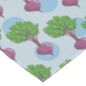 Nappe Motif plante de betteraves (Angle)