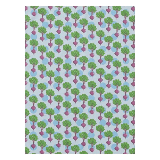 Nappe Motif plante de betteraves (Devant)