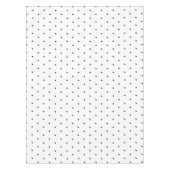 Nappe Motif Pois noir blanc classique  (Devant)