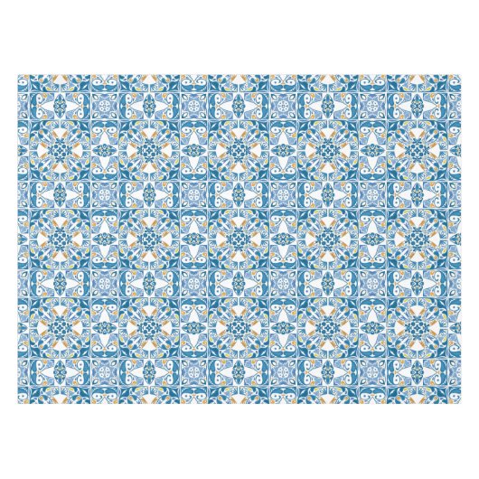 Nappe Motif portugais de tuile (Devant (Horizontal))