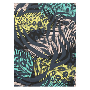 Nappe motif poster de animal
