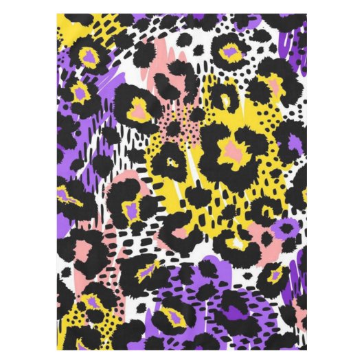 Nappe motif poster de animal (Devant)