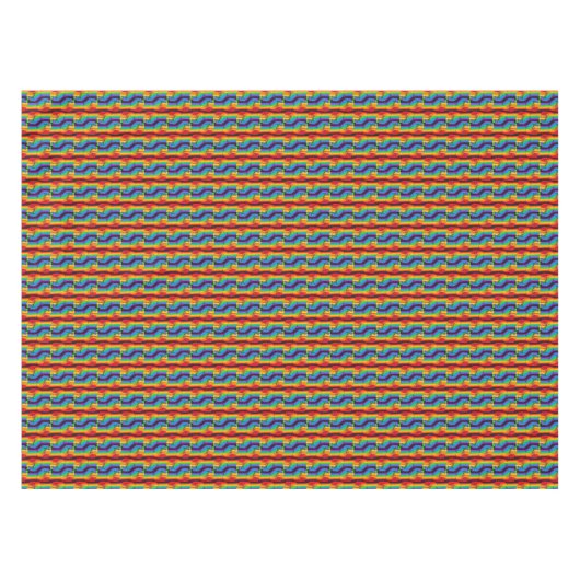Nappe Motif Rainbow Fist (Devant (Horizontal))
