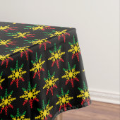 Nappe Motif Rasta Jaune Rouge Vert Noir (In Situ)