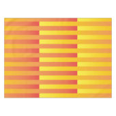 Nappe Motif rayé jaune orange (Devant (Horizontal))