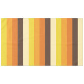 Nappe motif rayé les années 70 rétro de couleur (Devant (Horizontal))