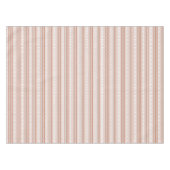 Nappe Motif rayé marron avec étoiles (Devant (Horizontal))