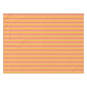 Nappe Motif rayé rose et orange (Devant (Horizontal))