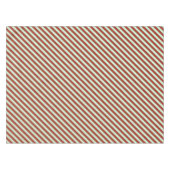 Nappe Motif rayé rouge et vert (Devant (Horizontal))