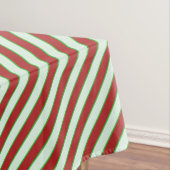 Nappe Motif rayé rouge et vert (In Situ)