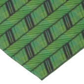 Nappe Motif rayé vif Abstrait vert géométrique (Angle)